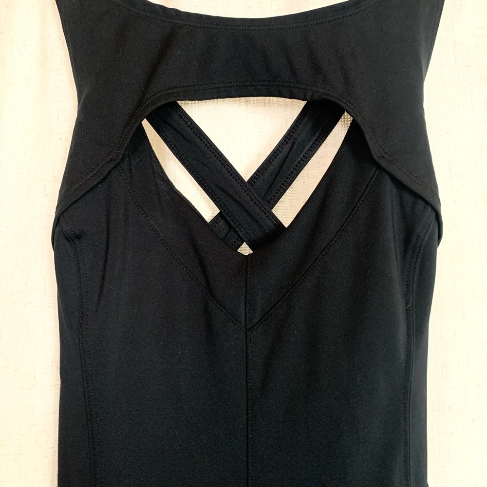 Free People Black Cutout Sleeveless Jumpsuit - Picture 3 of 6